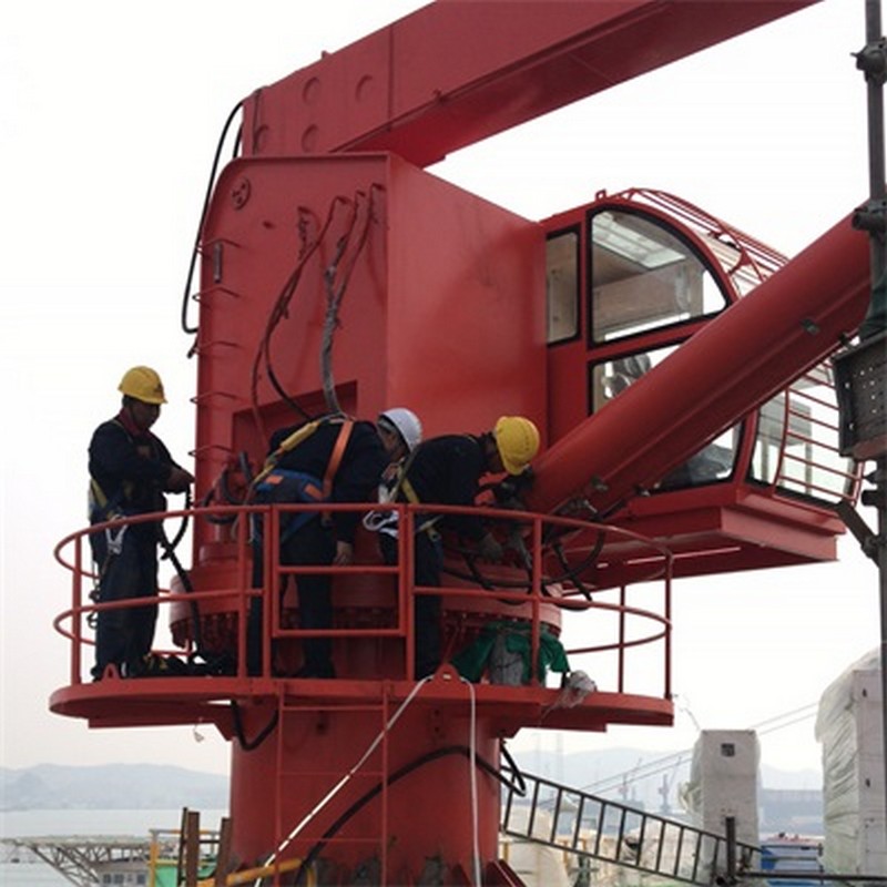 hydraulic telescopic boom crane 9